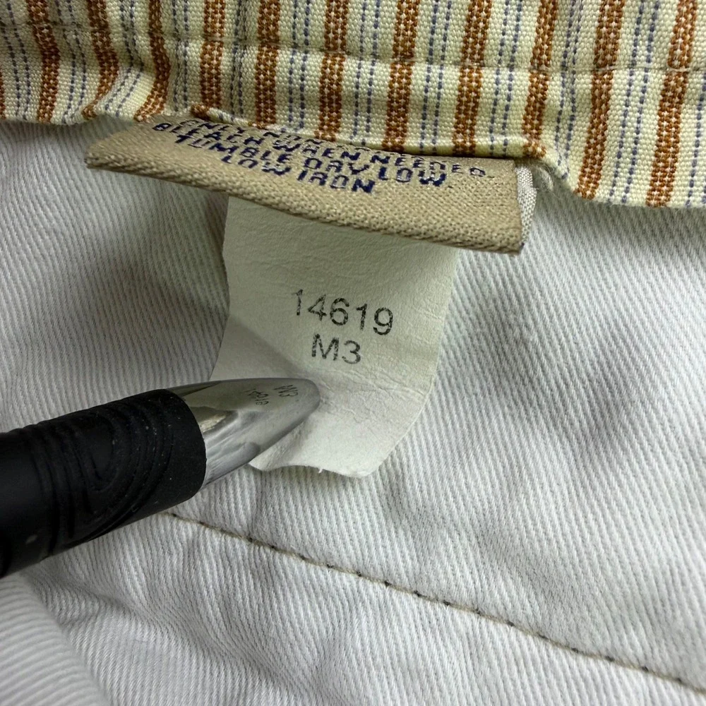 Bills Khakis M3 Trim Fit Chinos Mens 34 Olive Green Made in USA Vintage Pants